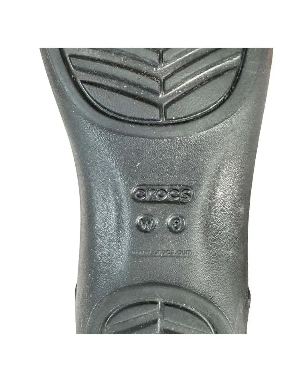 Crocs Laura Black Ballerina Flats Slip On Comfort Lightweight Casual Travel Shoe
